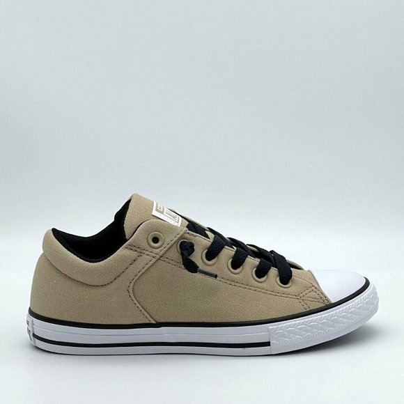Converse Chuck Taylor All Star High Street Slip Beige Low Top Big Kids Shoes - Picture 3 of 5